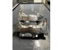 PAIRE D'ETRIERS 6 PISTONS AXIAL SILVER KAWASAKI GPZ- GTR-ZXR-ZX10R