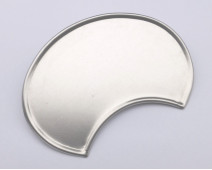 PLAQUE NUMERO AVANT SCRAMBLER ACIER
