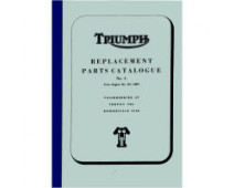 TRIUMPH THUNDEBIRD 6T/TROPHY TR6/ BONNEVILLE T120 PARTS LIST