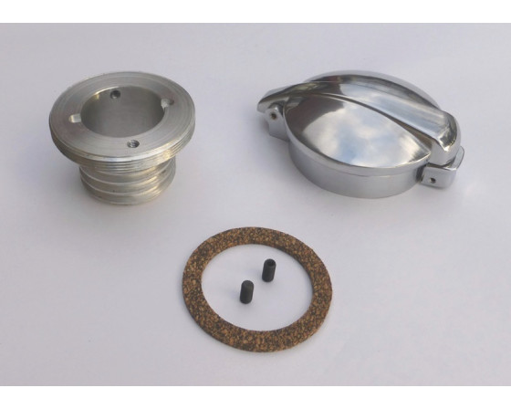 BOUCHON DE RESERVOIR MONZA MADE IN ENGLAND AVEC ADAPTATEUR TRIUMPH.