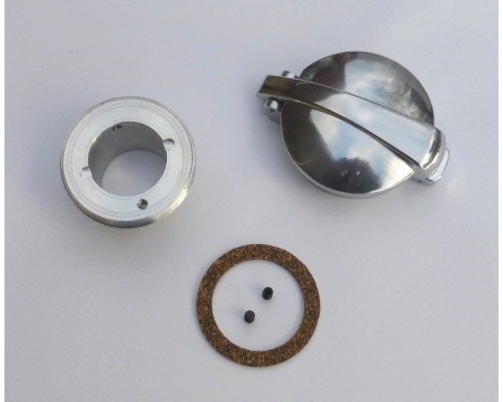 BOUCHON DE RESERVOIR MONZA MADE IN ENGLAND AVEC ADAPTATEUR TRIUMPH.