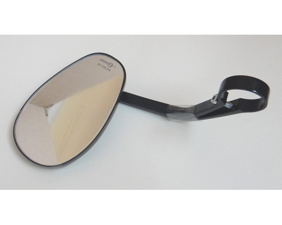 RETROVISEUR BOUT DE GUIDON NOIR