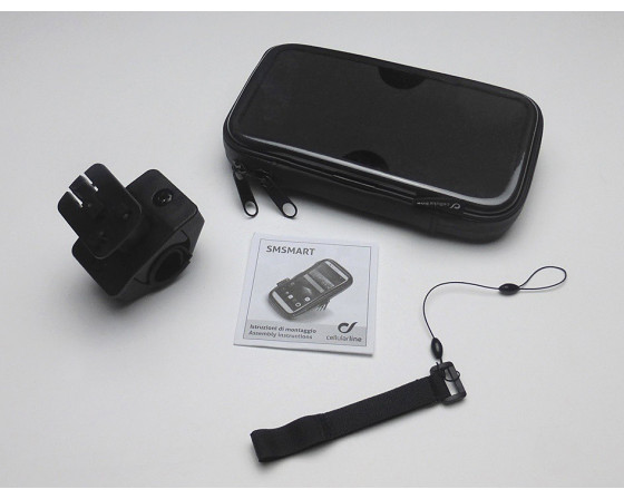 SUPPORT ET SACOCHE POUR SMARTPHONE OU GPS 6.0 POUCES (170 X 91 mm)