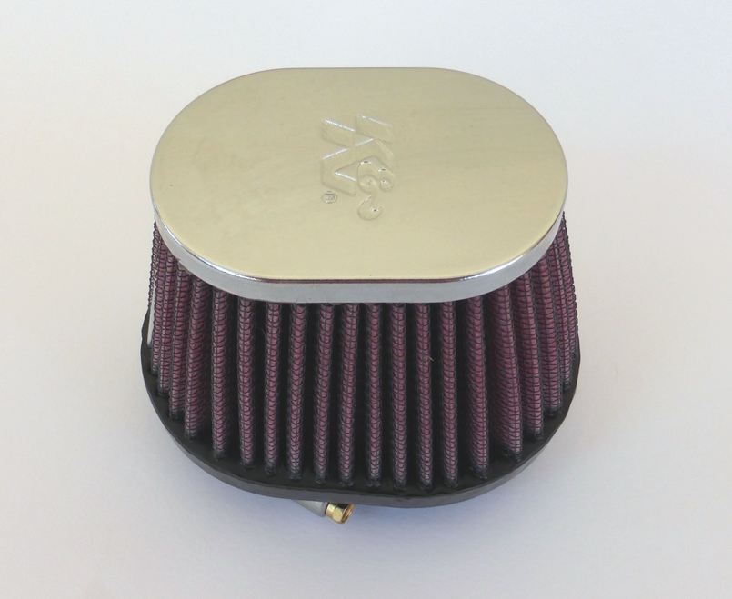 FILTRE A AIR KN ORIGINAL , BMC, UNI FILTRE A AIR ALU FILTRE RENIFLARD HUILE